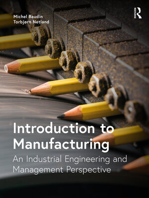 cover image of Introduction to Manufacturing